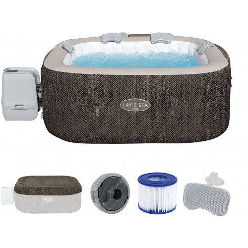 BESTWAY Lay-Z-Spa Cabo EnergySense Smart HydroJet Felfújható jakuzzi, 180x180x71 cm 6001R