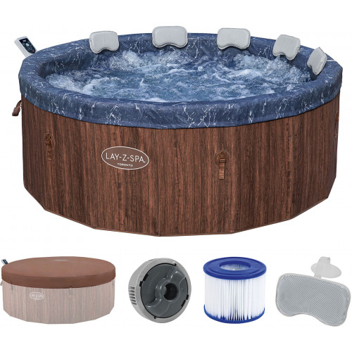 BESTWAY Lay-Z-Spa Toronto ThermaCore Smart AirJet Jakuzzi, 190 x 70 cm 6001W