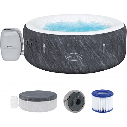 BESTWAY Lay-Z-Spa Boracay AirJet két-négyszemélyes felfújható jakuzzi, 180 x 66 cm 60175