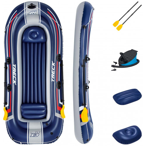 BESTWAY Hydro-Force Treck X3 felfújható csónak, 307 x 126 x 39 cm 61110