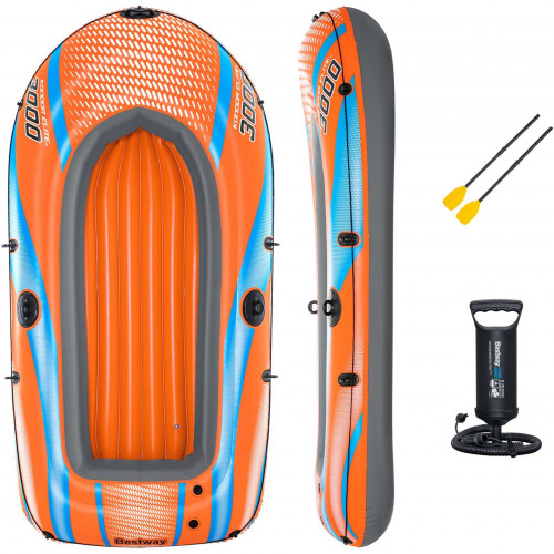 BESTWAY Kondor Elite 3000 Felfújható csónak szett, 246 x 122 x 45 cm 61145
