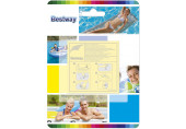 BESTWAY medence javítókészlet, 6,5 x 6,5 cm, 10 db 62068