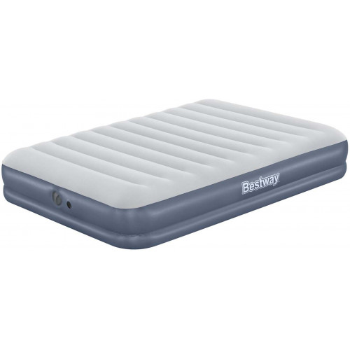 BESTWAY TriTech Queen Felfújható ágy beépített pumpával, 203 x 152 x 36 cm 6716T