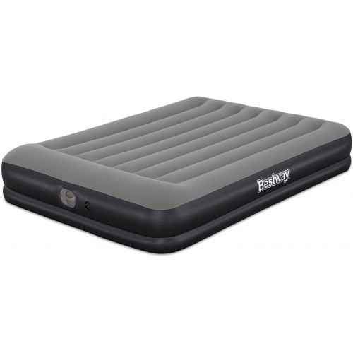BESTWAY TriTech Queen Felfújható ágy beépített pumpával, 203 x 152 x 36 cm 671BU