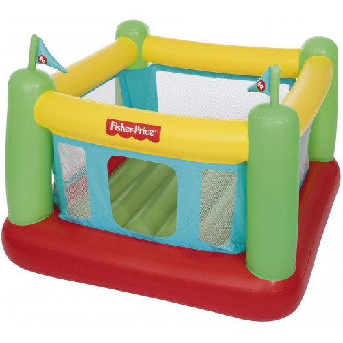 BESTWAY Fisher-Price felfújható ugrálóvár, 175 x 173 x 135 cm 93533