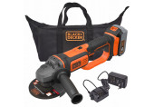 Black & Decker BCG720M1-QW Akkus sarokcsiszoló 125mm (18V/1x4,0Ah) Táska