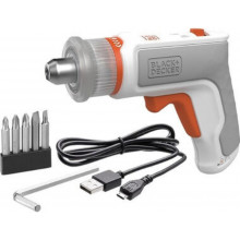 Black & Decker BCRTA01-XJ Akkus csavarbehajtó imbuszkulcs befogóval (3,6V/1,5Ah)