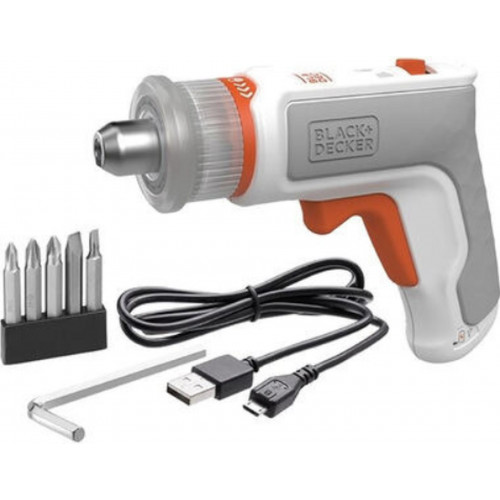 Black & Decker BCRTA01-XJ Akkus csavarbehajtó imbuszkulcs befogóval (3,6V/1,5Ah)