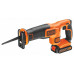 Black & Decker BDCR18-QW Akkumulátoros orrfűrész (18V/1x2,0Ah)