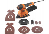 Black & Decker BEW200-QS Multi vibrációs csiszoló 200W 4 az 1