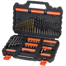 Black & Decker A7200-XJ Fúrószár és csavarozóbit készlet 109db