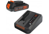 Black & Decker BDC2A20-QW Akkumulátor és töltő szett Li-Ion (18V/1x2,0Ah)