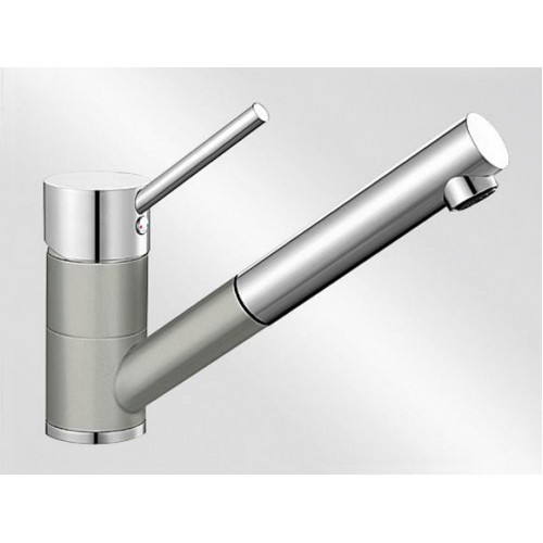 BLANCO Antas - S mosogató csaptelep , gyöngyszürke / króm 520733