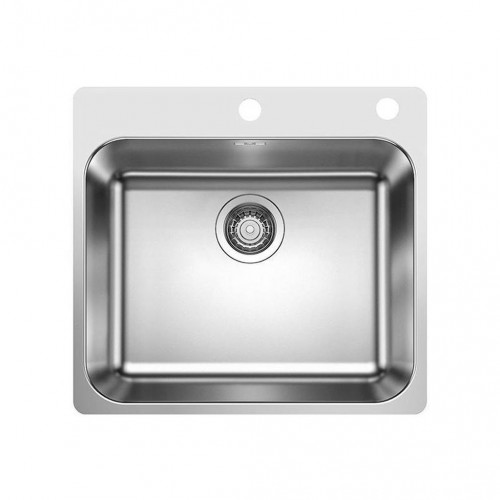 BLANCO SUPRA 500-IF/A rozsdamentes mosogató dugókiemelővel, fényezett 523362