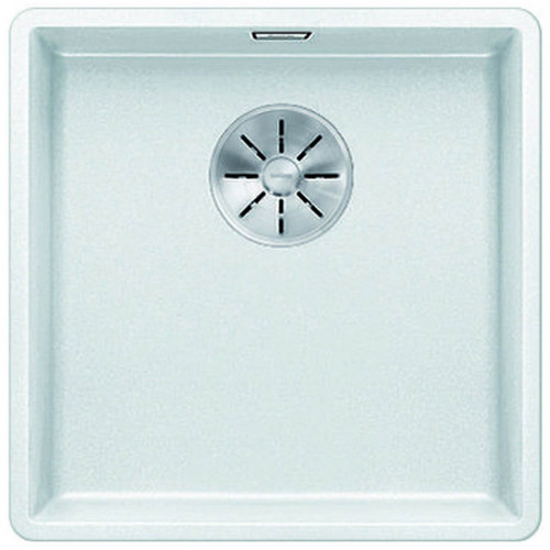 BLANCO SUBLINE 400-F InFino szilgránit mosogató, fehér 523497