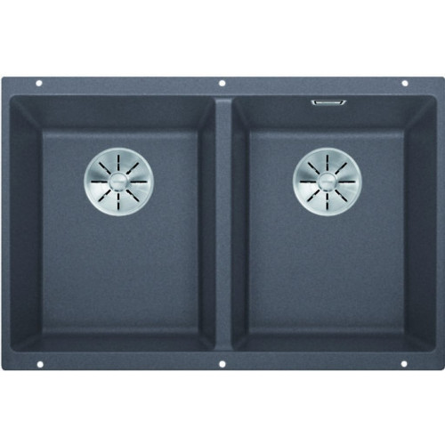 BLANCO SUBLINE 350/350-U InFino szilgránit mosogató, palaszürke 523575 BLANCO SUBLINE 350/350-U InFino szilgránit mosogató, palaszürke 523575