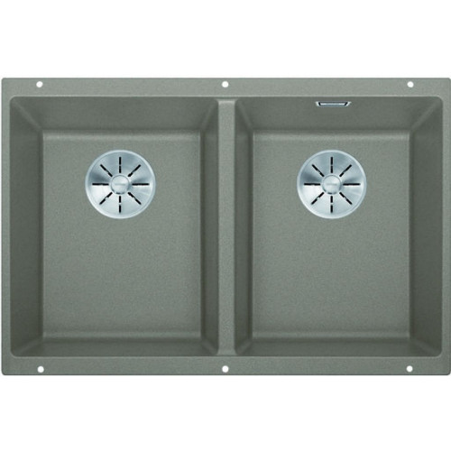 BLANCO SUBLINE 350/350-U InFino szilgránit mosogató, tartufo 523581