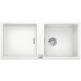 BLANCO ADON XL 6S fehér Silgranit mosogatótálca kőris vágódeszkával 523608
