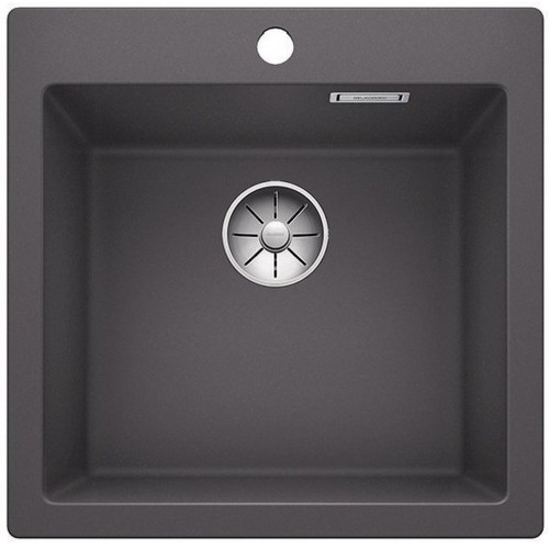 BLANCO PLEON 5 InFino szilgránit mosogató dugókiemelővel, palaszürke 523677