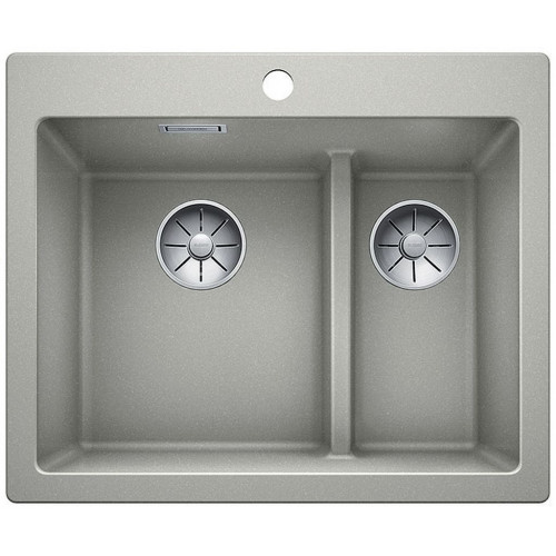 BLANCO PLEON 6 Split gyöngyszürke exc.Silgranit mosogatótálca 523699