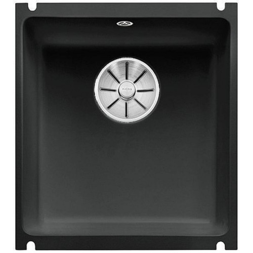 BLANCO SUBLINE 375-U InFino kerámia mosogató, fekete 523732 BLANCO SUBLINE 375-U InFino kerámia mosogató, fekete 523732
