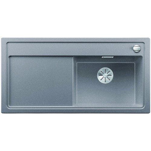 BLANCO ZENAR XL 6 S InFino szilgránit mosogató dugókiemelővel, jobbos, alumetál 523966