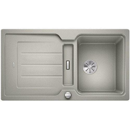 BLANCO CLASSIC Neo 5 S gyöngyszürke exc.Silgranit mosogatótálca vágólappal 524018