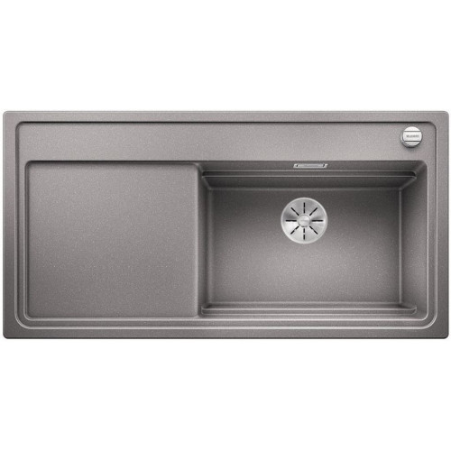 BLANCO ZENAR XL 6 S DFG szilgránit mosogató dugókiemelővel,vágódeszkával, alumetál 524054