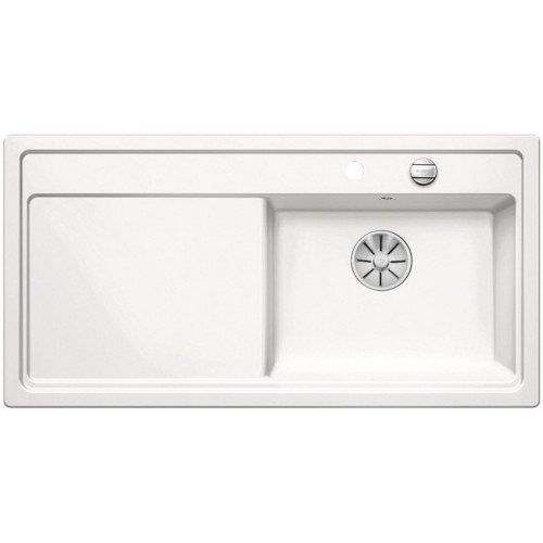 BLANCO ZENAR XL 6 S fényes fehér exc. jobbos PPlus kerámia mosogatótálca 524165