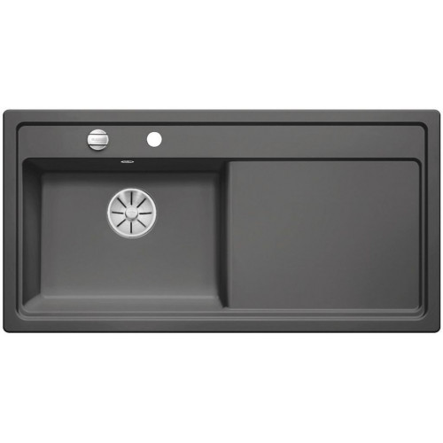 BLANCO ZENAR XL 6 S InFino kerámia mosogató dugókiemelővel, balos, bazalt 524176 BLANCO ZENAR XL 6 S InFino kerámia mosogató dugókiemelővel, balos, bazalt 524176