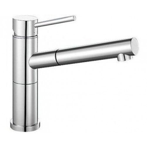 BLANCO ALTA-S Compact Vario kihúzhatófejes mosogató csaptelep, króm 518407