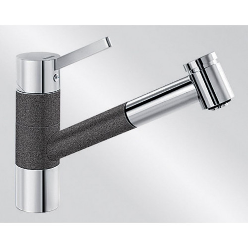 BLANCO Tivo - S Silgranit mosogató csaptelep , antracit / króm 518425