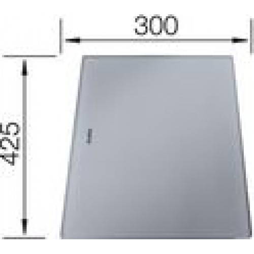 BLANCO DIVON II üveg vágólap, 425 x 300 mm 230970