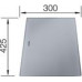 BLANCO DIVON II üveg vágólap, 425 x 300 mm 230970