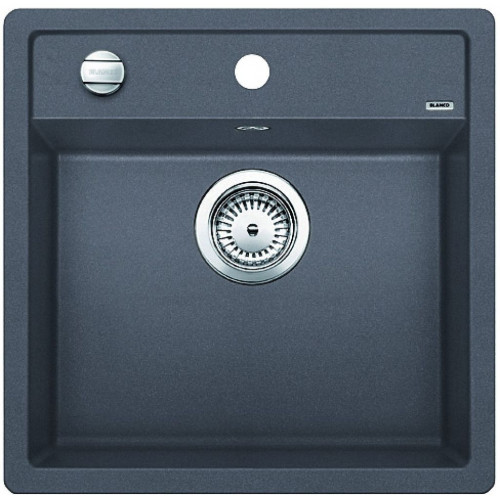 BLANCO DALAGO 5-F szilgránit mosogató dugókiemelővel, palaszürke 518849