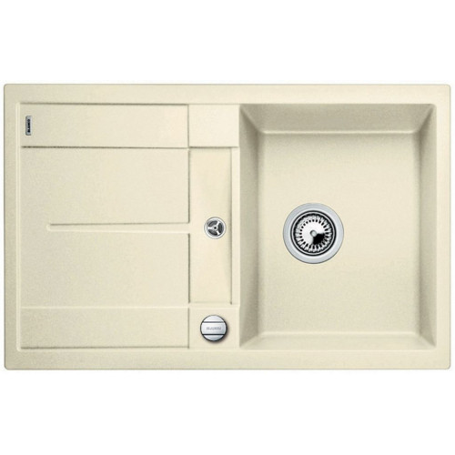 BLANCO Metra 45 S-F szilgránit mosogató dugókiemelővel, jázmin 519084