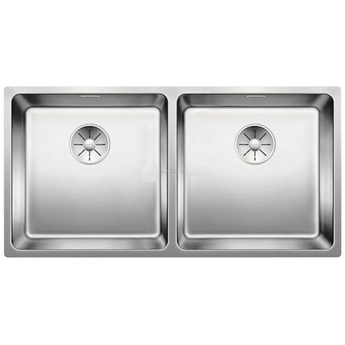 BLANCO ANDANO 400/400-U InFino rozsdamentes mosogató, selyemfényű 522987