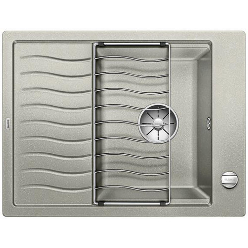 BLANCO ELON 45 S Silgranit InFino gránit mosogató, dugókiemelővel, gyöngyszürke 524817 BLANCO ELON 45 S Silgranit InFino gránit mosogató, dugókiemelővel, gyöngyszürke 524817