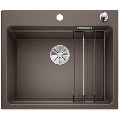 BLANCO ETAGON 6 InFino szilgránit mosogató dugókiemelővel, kávé 524538 BLANCO ETAGON 6 InFino szilgránit mosogató dugókiemelővel, kávé 524538