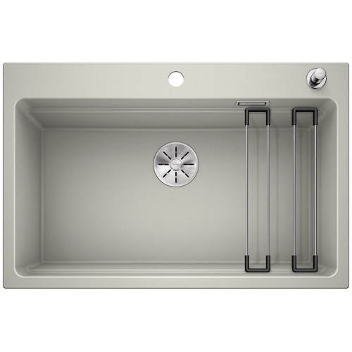 BLANCO ETAGON 8 gyöngyszürke távműködtetővel gránit mosogató 525180
