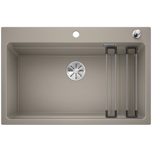 BLANCO ETAGON 8 InFino szilgránit mosogató dugókiemelővel, tartufo 525184