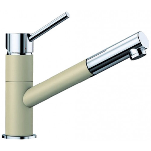 BLANCO Kano-S HD SILGRANIT Mosogató csaptelep, pezsgő/króm 525046