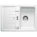 BLANCO LEXA 40 S InFino szilgránit mosogató dugókiemelővel, fehér 524884
