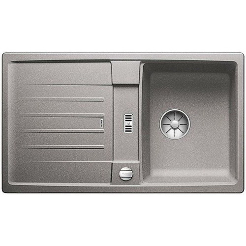 BLANCO LEXA 45 S InFino szilgránit mosogató dugókiemelővel, alumetál 524902 BLANCO LEXA 45 S InFino szilgránit mosogató dugókiemelővel, alumetál 524902