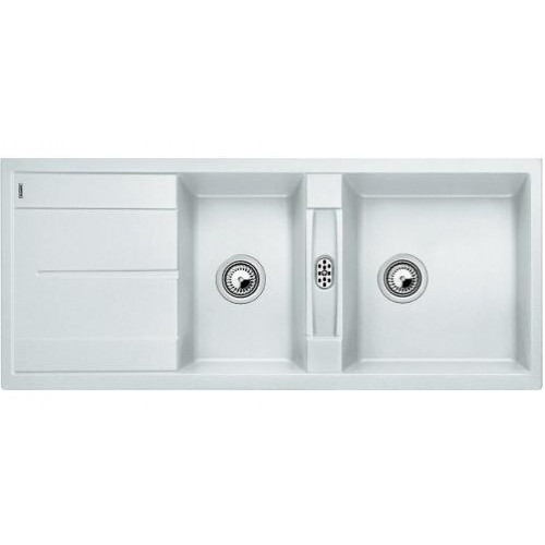 BLANCO METRA 8 S szilgránit mosogató, fehér 513064