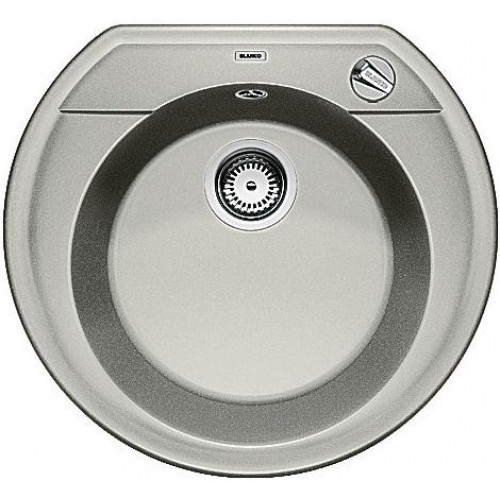 BLANCO Rondoval 45 szilgránit mosogató, gyöngyszürke 520604