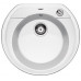 BLANCO Rondoval 45 szilgránit mosogató dugókiemelővel, fehér 515660