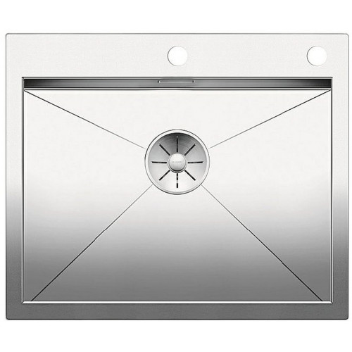 BLANCO ZEROX 550-IF/A InFino rozsdamentes mosogató dugókiemelővel, selyemfényű 521638