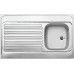 BLANCO R-ES 10X6 18/10 telitetős rozsdamentes mosogató 510503