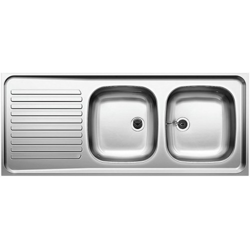 BLANCO R-ZS 12X5 18/10 telitetős rozsdamentes mosogató 510504